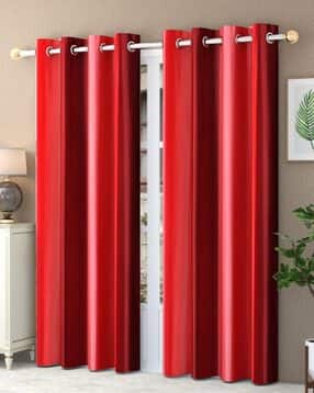 yukany Set of 2 Door Curtains with Eyelets Header-picture-36