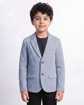 allen solly Boys Striped Blazer-picture-12