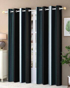 yukany Set of 2 Door Curtains with Eyelets Header-picture-17