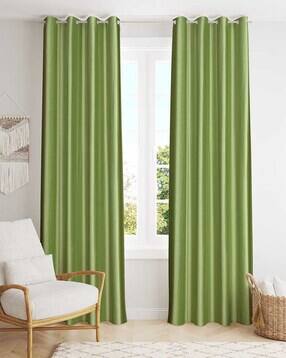 yukany Pack of 2 Window Curtain with Eyelets Header - 121.92 cm x 152.4 cm-picture-36