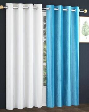 yukany Set of 2 Door Curtain with Eyelets Header-picture-39