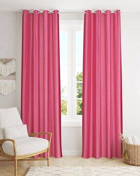 yukany Pack of 2 Window Curtain with Eyelets Header - 121.92 cm x 152.4 cm-picture-26