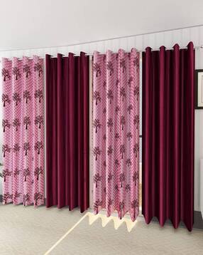 Set of 4 Door Curtains with Eyelets Header-image-23