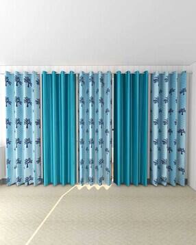 yukany Set of 5 Door Curtains with Eyelets Header-picture-27