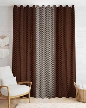 yukany Set of 3 Door Curtains with Eyelets Header-picture-24