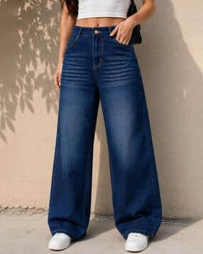 buda jeans co Women High Rise Washed Jeans-picture-36