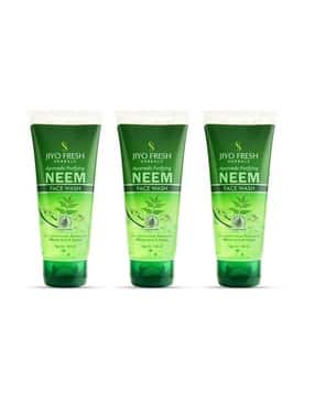 Pack of 3 Neem Herbal Face Wash Brightening and Glowing Skin-image-13