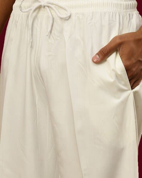 JOMPERS Embroidered Regular Fit Kurta with Pants - Image 7