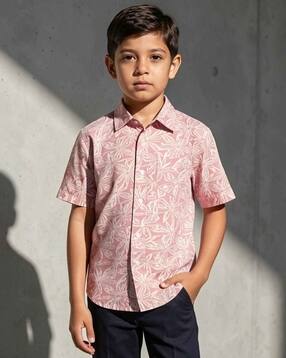 Boys Cotton Regular Fit Shirt-image-27