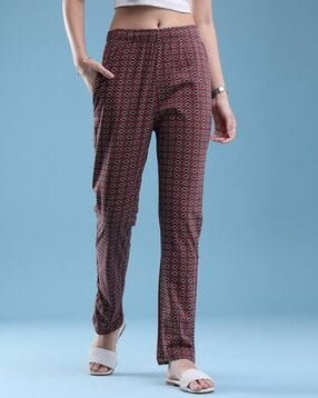 v-mart Women Printed Regular Fit Pyjamas-picture-42