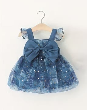 styleconnect Girls Embellished Fit & Flare Dress-picture-25