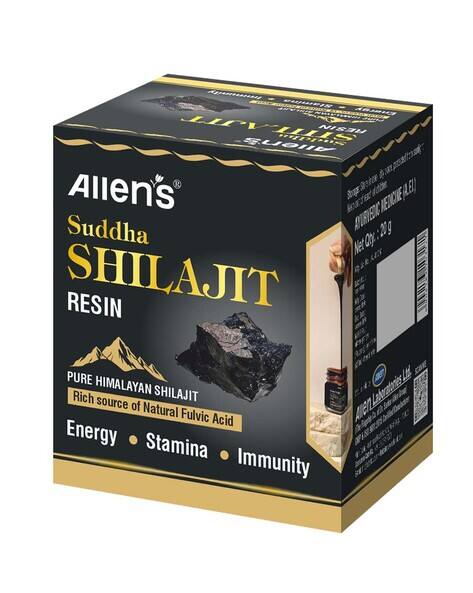 Allen  Suddha Shilajit Resin