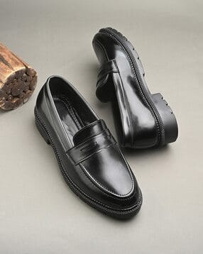 buda jeans co Men Round-Toe Slip-On Loafers-picture-16