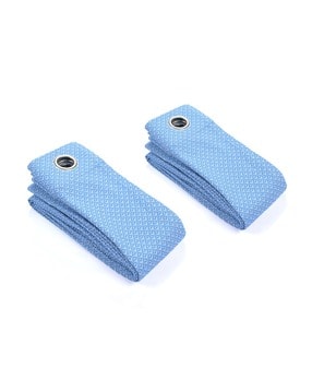 Pack of 2 Cotton Woven Curtains-image-21