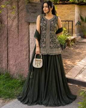nyrika Women Embroidery Flared Kurta Set-picture-49