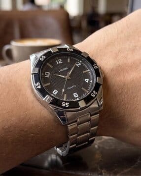 nitya Men Water-Resistant Analogue Watch-AVM054-picture-24