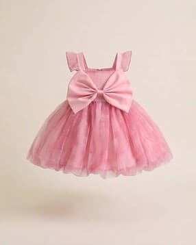styleconnect Girls Square-Neck Fit & Flare Dress-picture-12
