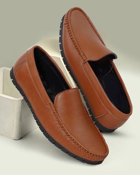 Buda Jeans Co Men Round-Toe Slip-On Loafers