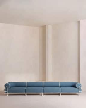 the inside project Four Seater Outdoor Sofa with Stainless Steel Frame-picture-25