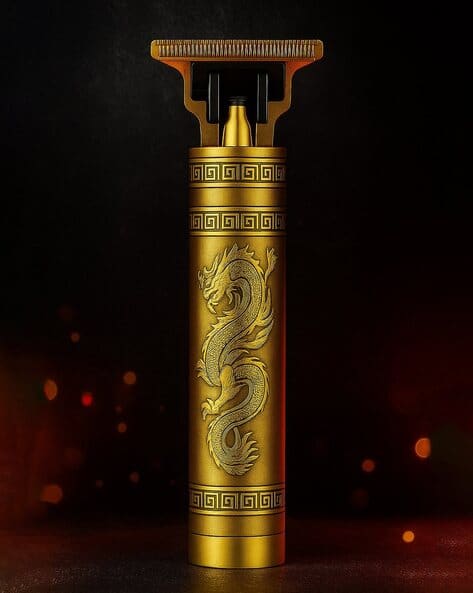 NOYMI Men Gold Plastic Hair Trimmer
