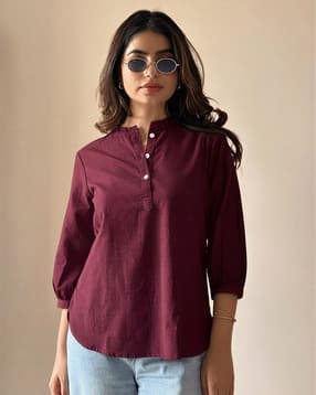 Women Cotton Straight Tunic-image-23