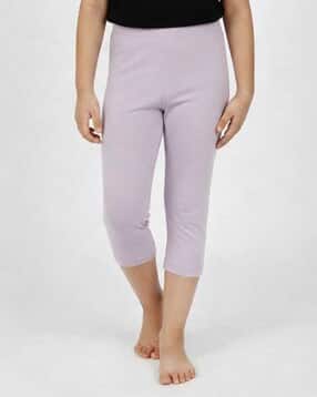 charm n cherish Girls Mid-Rise Leggings with Elasticated Waist-picture-47