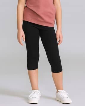 charm n cherish Girls Mid-Rise Leggings with Elasticated Waist-picture-20