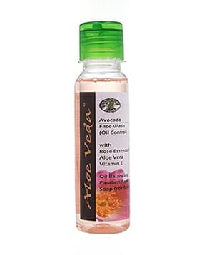 aloe veda Avocado and Wild Rose Oil Control Face Wash-picture-17