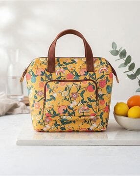 chumbak Floral Printed Lunch Bag-picture-12