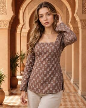 nyrika Women Printed Relaxed Fit Tunic-picture-49