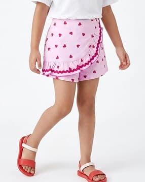 hopscotch Girls Mid-Rise Printed Shorts-picture-38