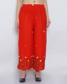 daive Women Embroidery Palazzos-picture-19