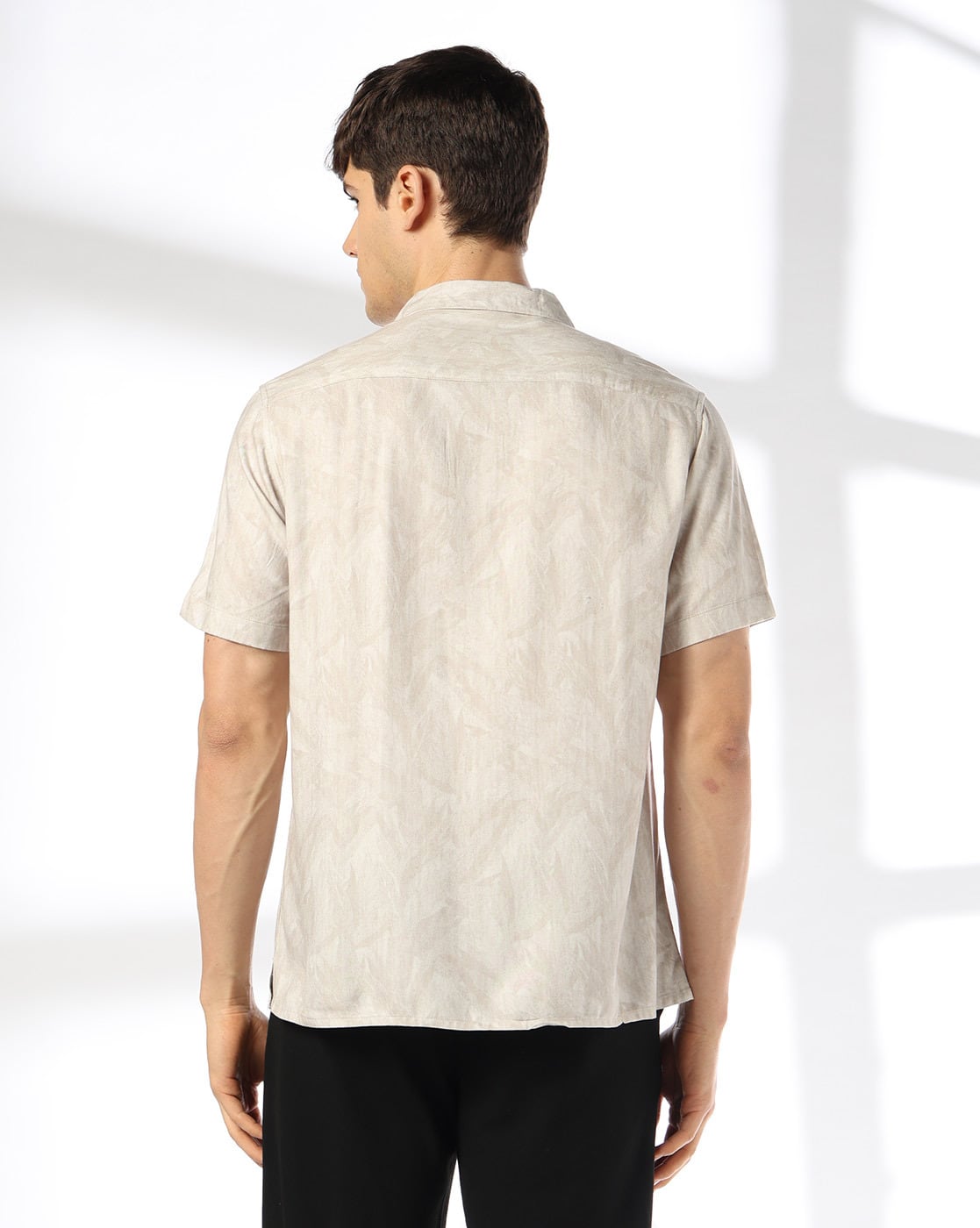RESORT SHIRT HS, KHAKI, 38