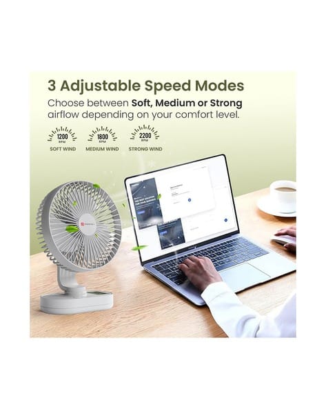 Portronics POR3435 White Table/Tower Fan - Image 6
