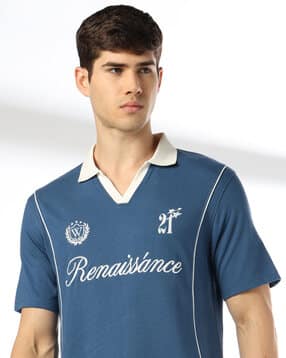 teamspirit Men Embroidered Regular Fit Polo T-Shirt-picture-27