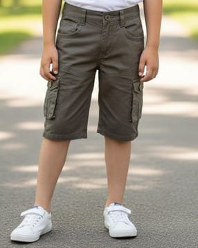 v-mart Boys Regular Fit Flat-Front Cargo Pants-picture-49