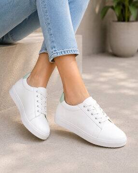 buda jeans co Women Round-Toe Lace-Up Fastening Shoes-picture-6