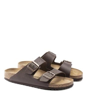birkenstock Unisex Arizona Narrow Width Birko-Flor Nubuck Two-Strap Sandals-picture-30