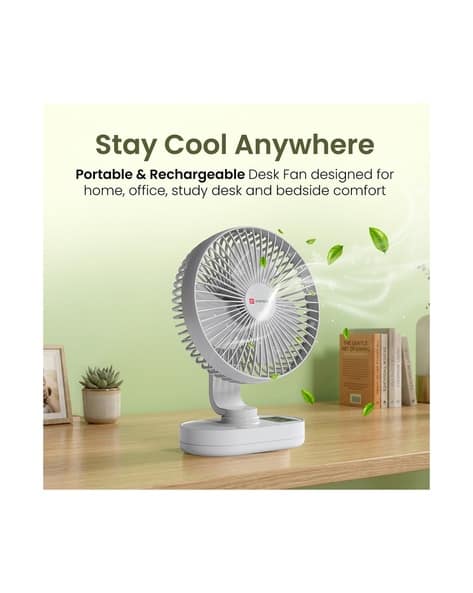 Portronics POR3435 White Table/Tower Fan - Image 2
