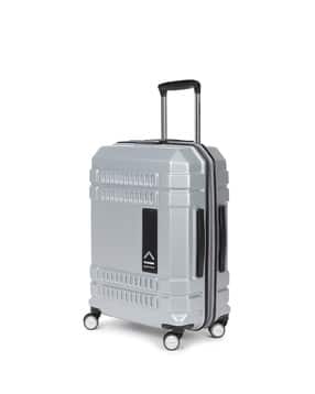 Embossed Circular Trolley Bag with Retractable Handle-image-20