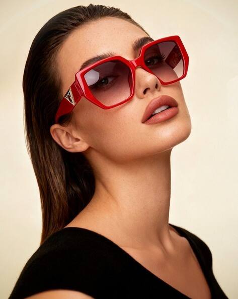 GUESS Women UV-Protected Square Sunglasses-GUS78925572TSG