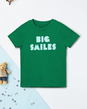 max Typographic Print Regular Fit Round-Neck T-Shirt -picture-22