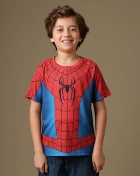 kidsville Boys Graphic Print Round-Neck T-Shirt-picture-41
