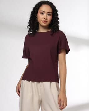 fig Women Crinkled Regular Fit Top-picture-12