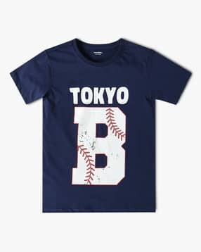 yousta Boys Typographic Print Regular Fit Round-Neck T-Shirt-picture-11