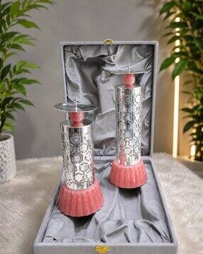 the home co Set of 2 Pillar Candle Holders-picture-18