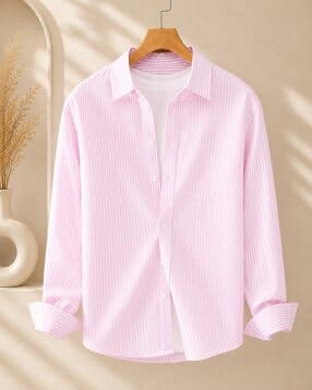zikaraa Men Striped Regular Fit Shirt-picture-29
