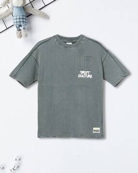 max Numeric Applique Regular Fit Round-Neck T-Shirt-picture-28