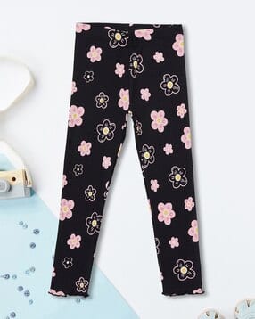 max Girls Floral Print Leggings-picture-42