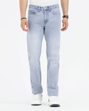 red tape Men Heavily Washed Straight Jeans-picture-18